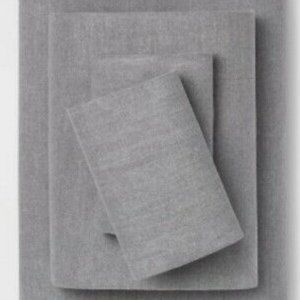 4PC Queen Size Solid Flannel Sheet Set